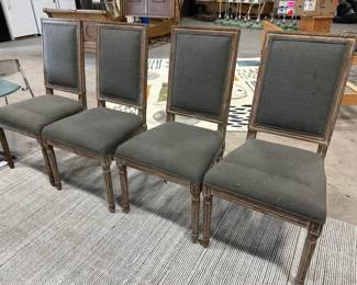 World Market Paige Square Back Upholstered dining chair