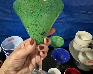 Murano glass barware
