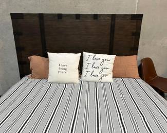 Restoration Hardware bed and mattress