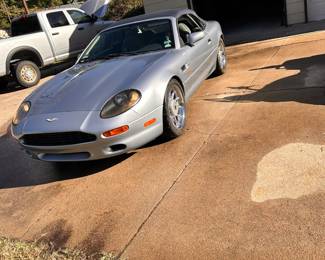  1998 Aston Martin DB7 Volante CONVERTIBLE 2-DR W/ a 3.2L L6 DOHC 24V SUPERCHARGER engine.