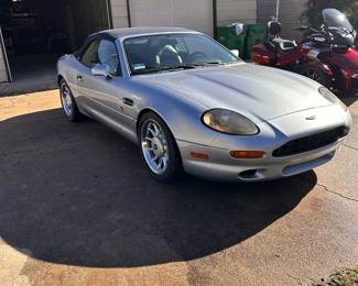  1998 Aston Martin DB7 Volante CONVERTIBLE 2-DR W/ a 3.2L L6 DOHC 24V SUPERCHARGER engine.