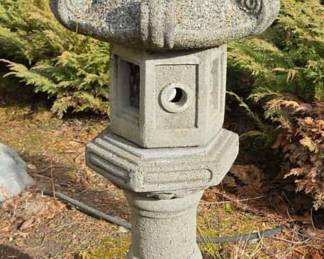 Outdoor Japanese Stone Lantern