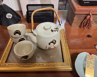 Japanese Geisha Tea Set