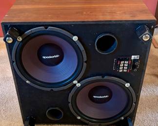 Phase Linear 400 Stereo Power Amplifier, Phase Linear 4000 Autocorrelation Preamplifier and Speaker Set