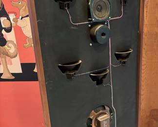 Phase Linear 400 Stereo Power Amplifier, Phase Linear 4000 Autocorrelation Preamplifier and Speaker Set