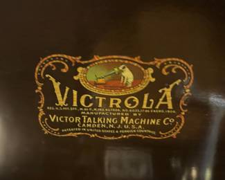 Victrola Talking Machine Phonograph Cabinet