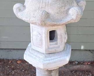 Outdoor Japanese Stone Lantern