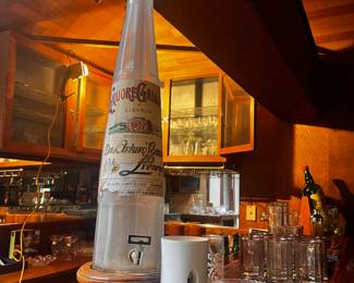 Liquore Galliano Dispenser with Stand