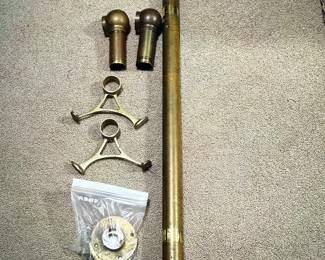 Brass Bar Foot Rail