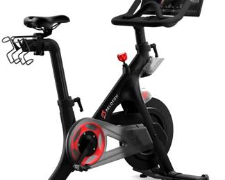 Peloton Bike - Like New - Asking $900 and includes a new bike mat. Pictured following.