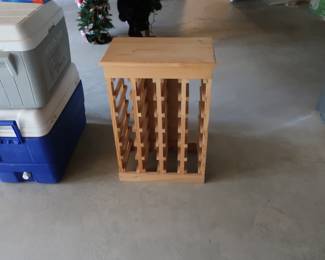 wine rack, coolers