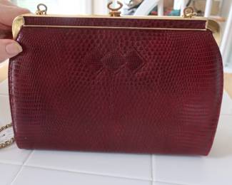 lizard purse from Harrods - England