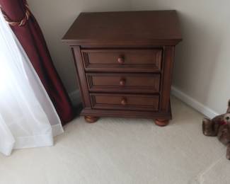 3 drawer night stand 26" x 17"