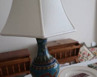 Chinese cloisone lamp