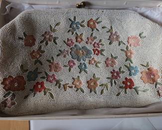 vintage beaded purse by Walborg