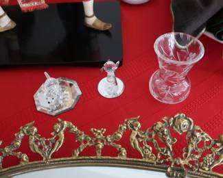 small glass figures