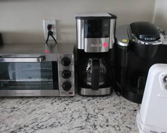 small appliances in the kitchen