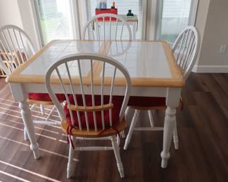 Kitchen table. Size is 45" x 35". Brand is America