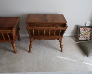 another maple storage table