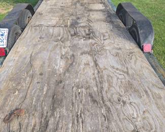 Large Homemade trailer with title