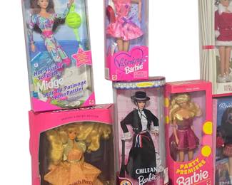 Various Barbies