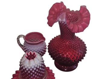 Hobnail glass