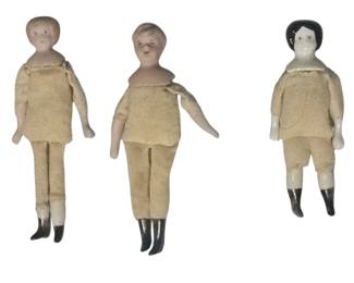 Tiny Antique Porcelain dolls