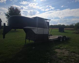 Large Homemade trailer with title