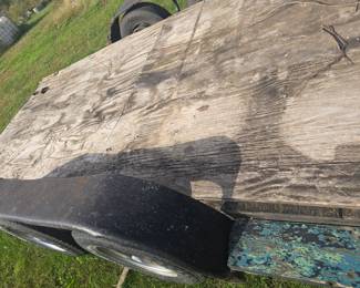 Large Homemade trailer with title