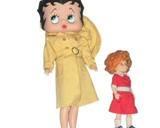 Betty Boop and Annie dolls