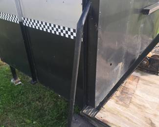Large Homemade trailer with title