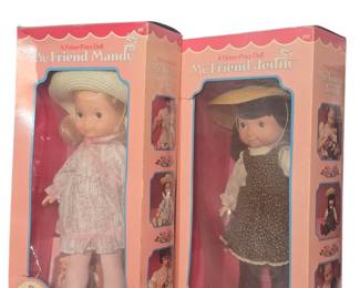 Fisher Price Mandy and Jenny dolls