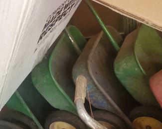 Jd & case trailers for pedal tractors