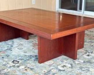 Cherry Wood Coffee Table 