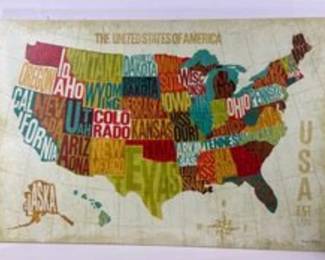 USA modern blue by Michael Mullan 