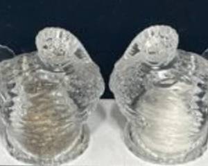 Crystal Salt N Pepper Turkeys