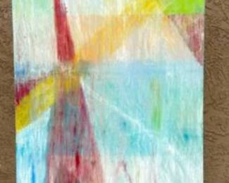 Abstract Original Oil on Canvas