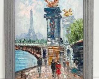 Burnett Original Oil Painting 