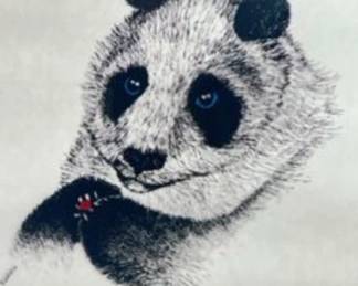 vintage Rabindra Banks Giant Panda 