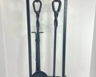 5pc Fireplace Tool Rack