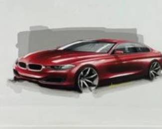 BMW Concept Sketch Print