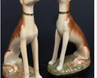 Fritz & Floyd Porcelain Dogs
