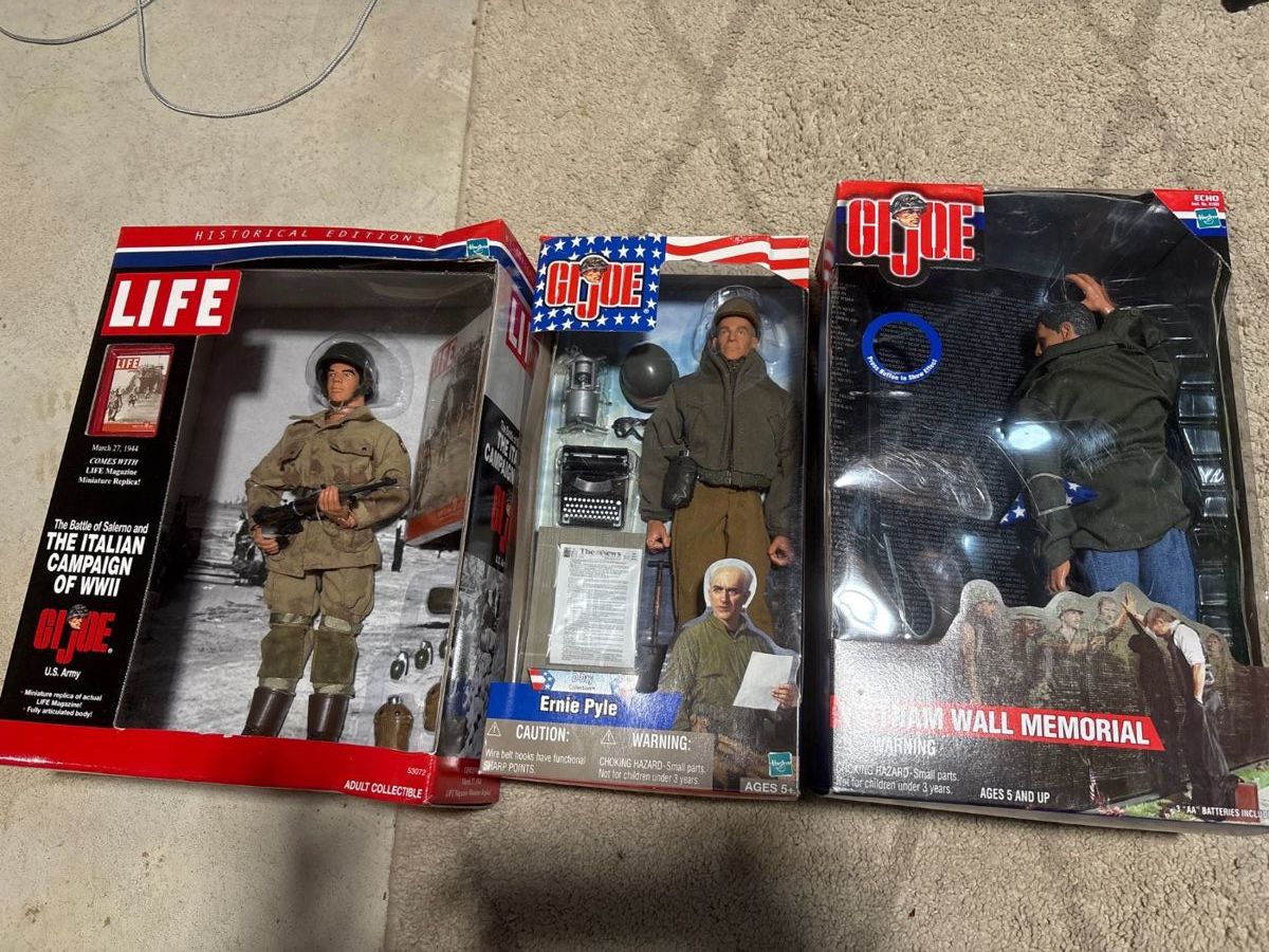 GI Figures New in Box 