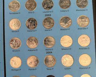 Great United States Fifty States Commemorative Quarter Collections!
