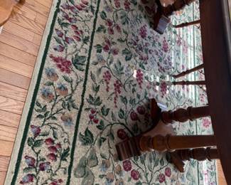 Large Quality Carpet under the Dining Table