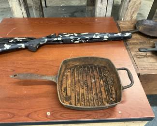 Cast Iron Square Grill Pan