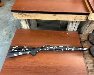 Camouflage Rifle Stock