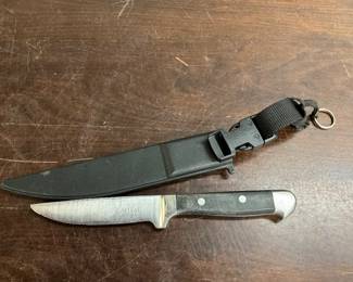 The Capital Fixed Blade Knife & Sheath