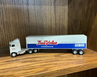 ERTL Die Cast True Value Hardware Semi-Truck w/Trailer for V&S Variety Store