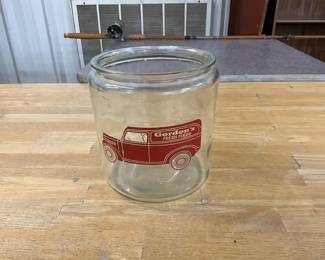 Gordon's Fresh Foods Glass Cookie or Cracker Jar